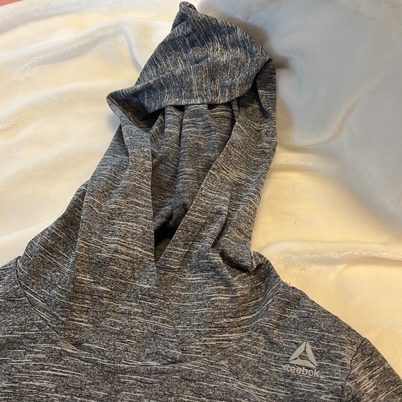 Reebok // Hooded Athletic Long Sleeve Tee - Picture 2 of 4
